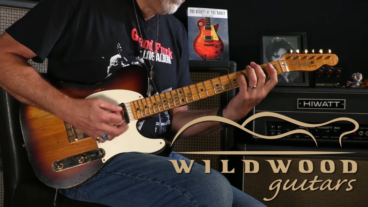 Fender Custom Shop Wildwood 10 1955 Telecaster - Heavy Relic • Серийный номер: R122658