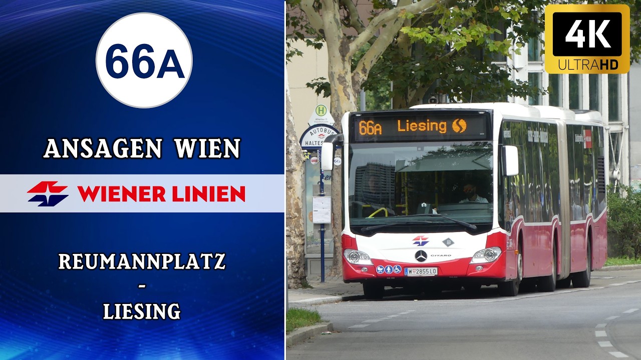 Linie 66A Wien Ansagen – Reumannplatz – Liesing | Wiener Grantler