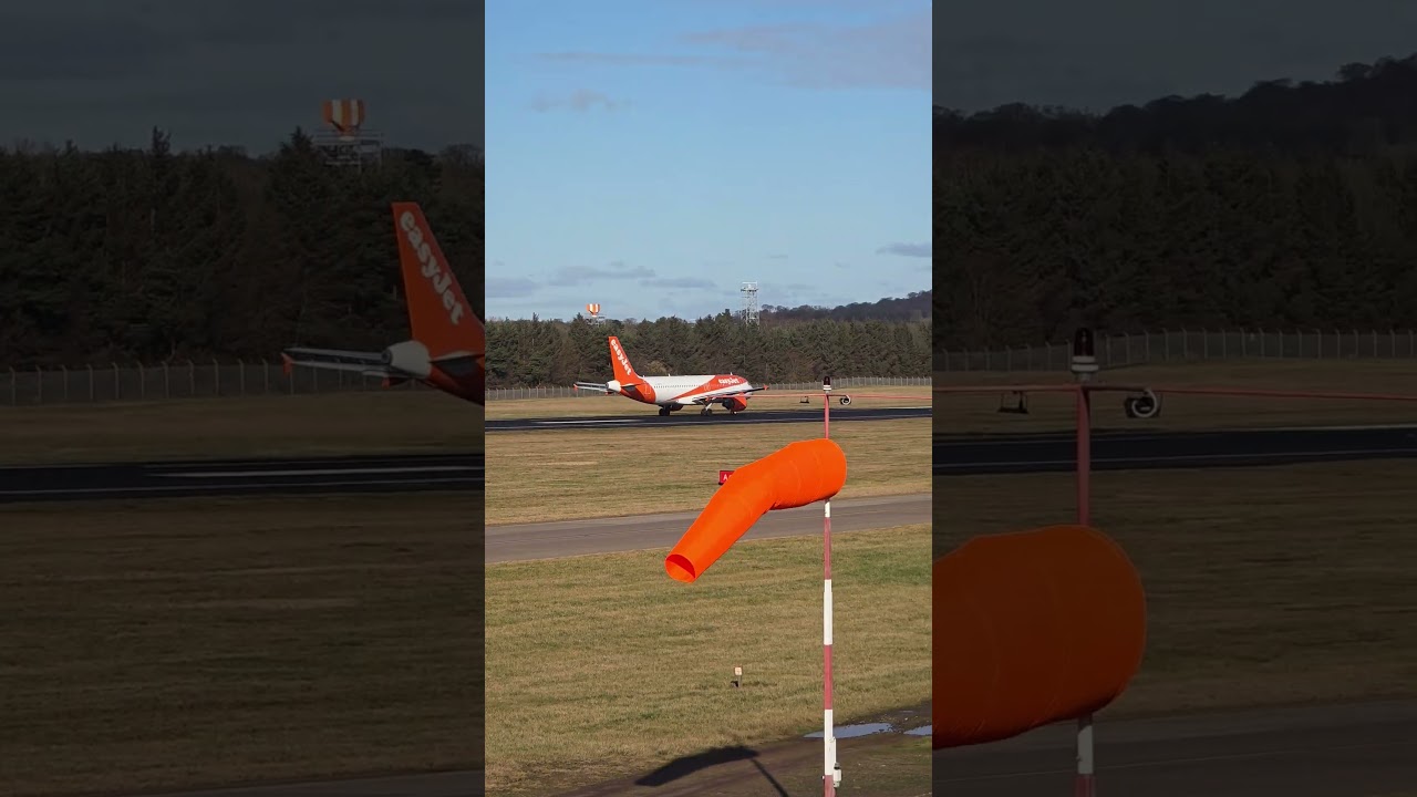 EasyJet A320 G-EZTZ EDI-MAD 13th Feb #aviation #avgeek #planespotting #airbus #takeoff #airport #uk