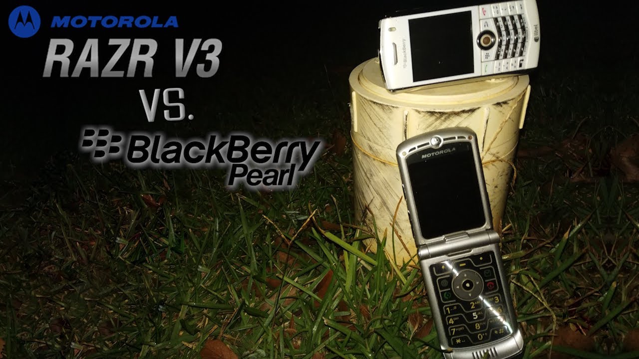 All The Cool Kids Had One of These! (Motorola Razr V3 & Blackberry Pearl)