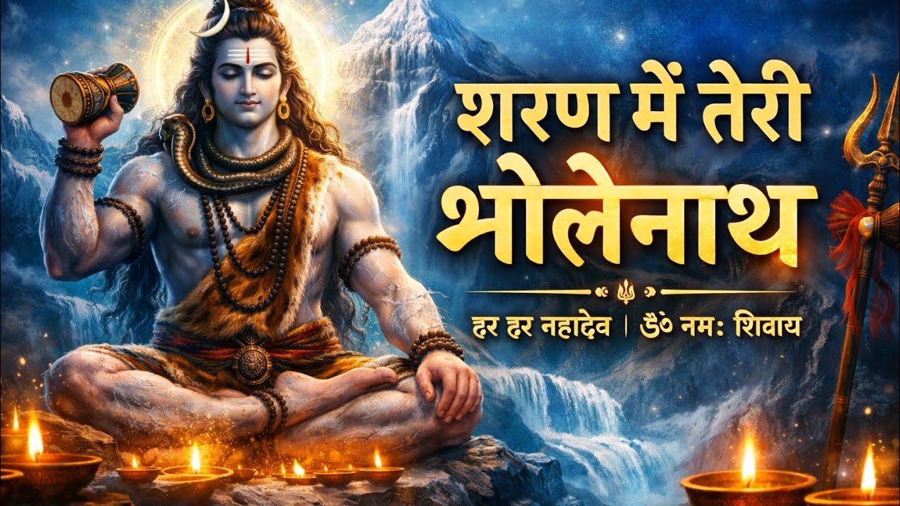 शरण में तेरी भोलेनाथ | Har Har Mahadev Bhakti Song | Emotional Shiv Bhajan | Om Namah Shivaya