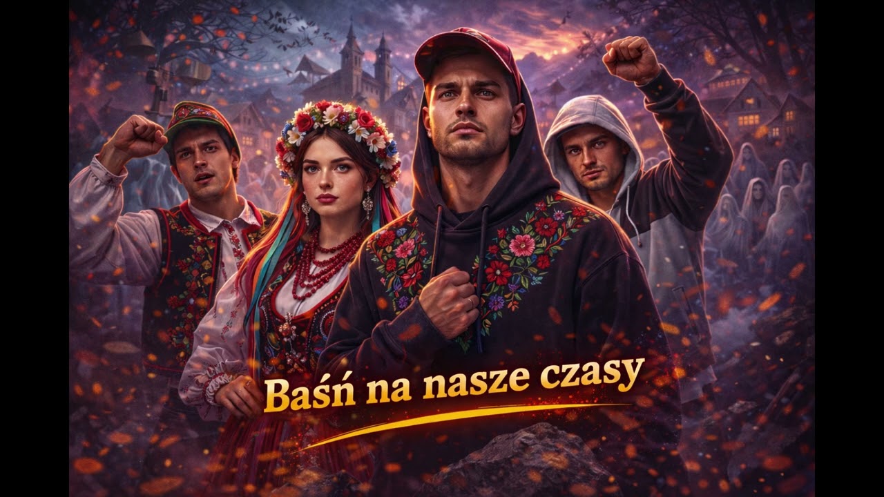 Baśń na nasze Czasy - Energetyczny Folk z Tekstem | PolishFolkPop