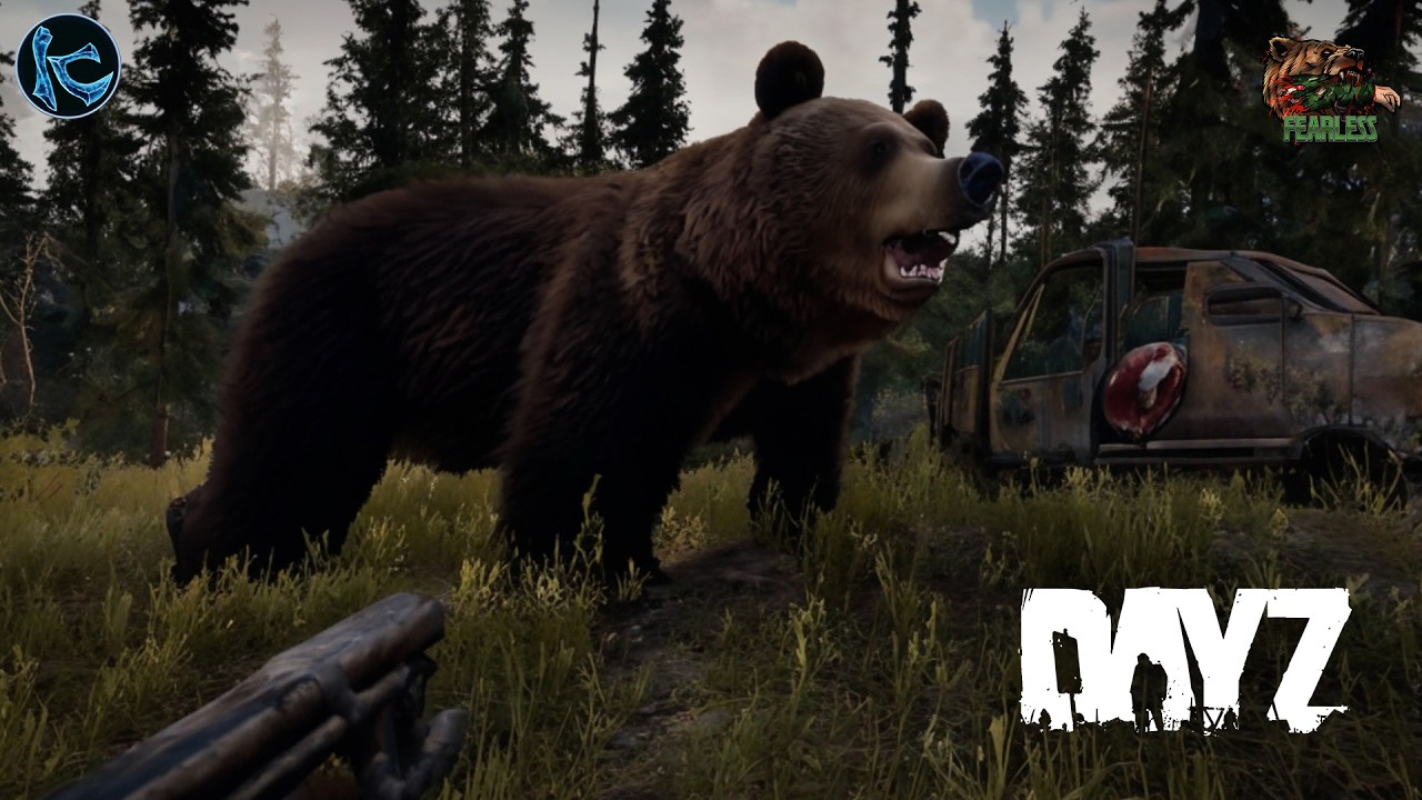В ЛЕС ПО ГРИБЫ, ЯГОДЫ И МЕДВЕДЕЙ ► DayZ ► Fearless СЕРВЕР CHILL