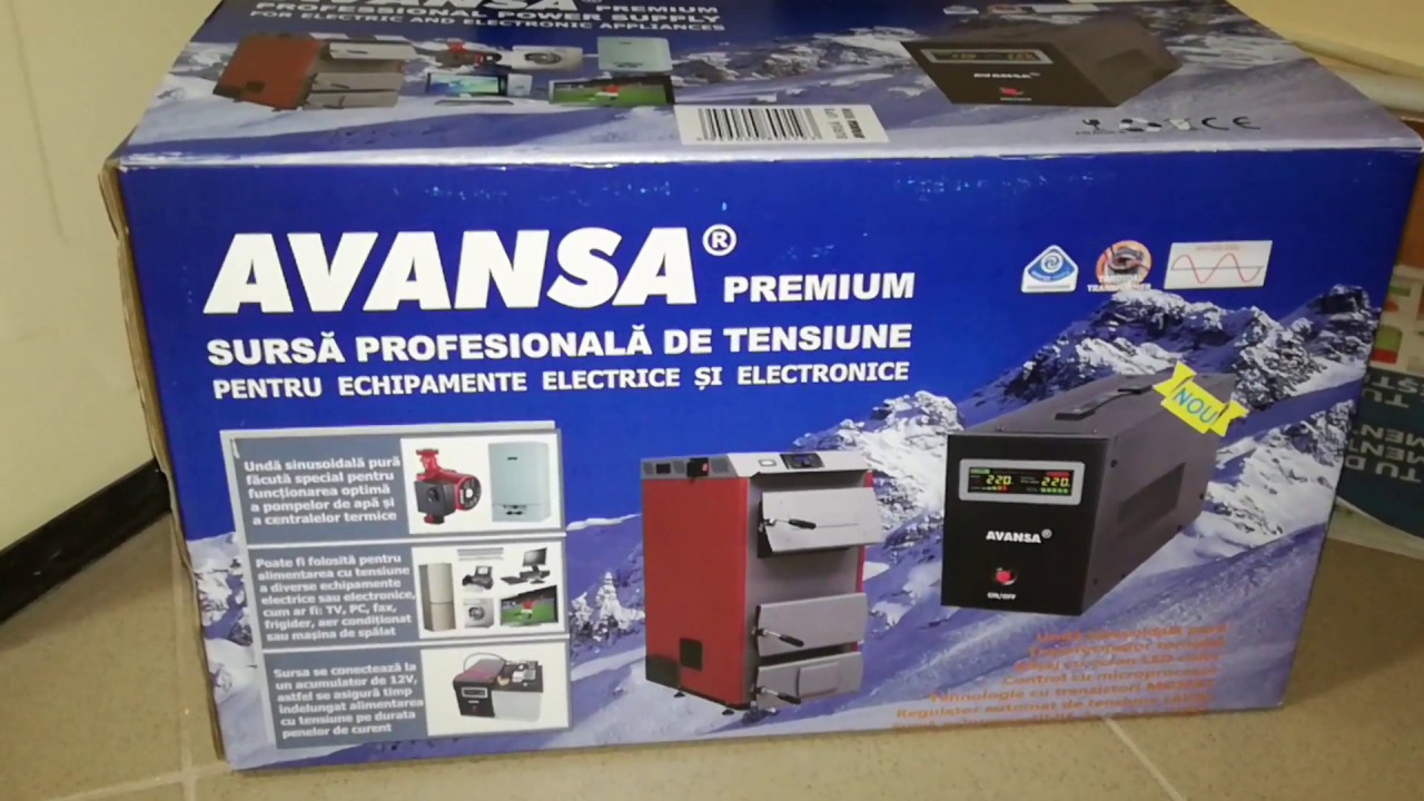 UPS Avansa - sursa neintreruptibila 500w