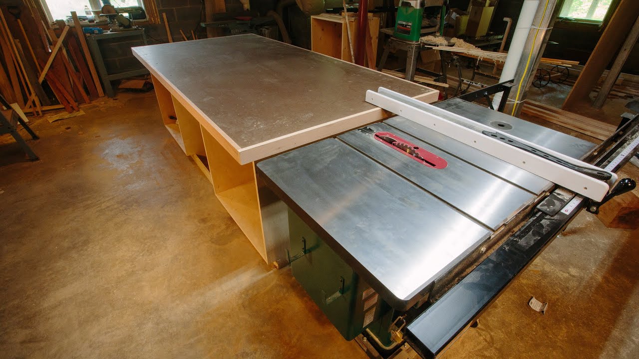 Outfeed Assembly Table Build