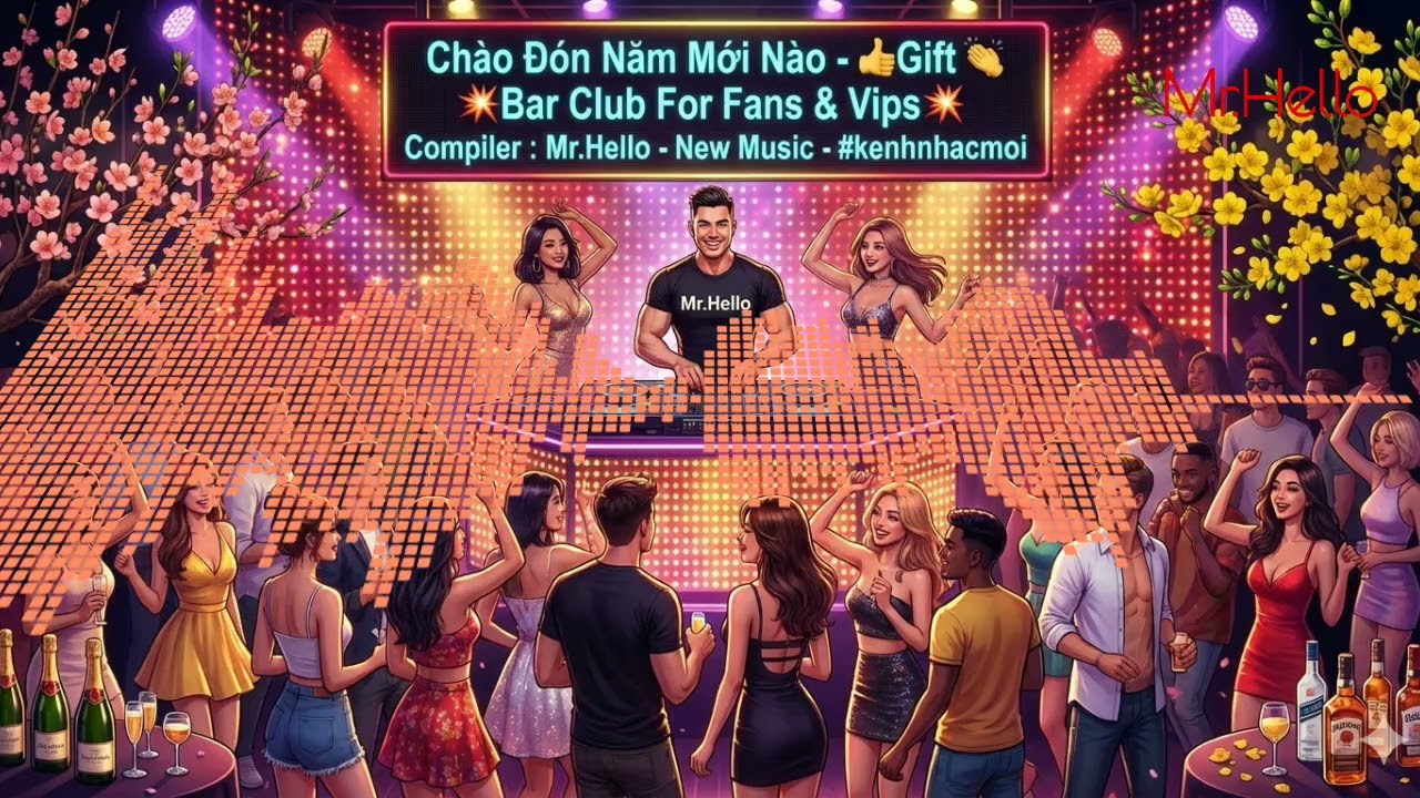 Chào Đón Năm Mới Nào - 💋Bar Club No.03💋 - Welcome New Year - Gift For Fans and Vips #kenhnhacmoi​   