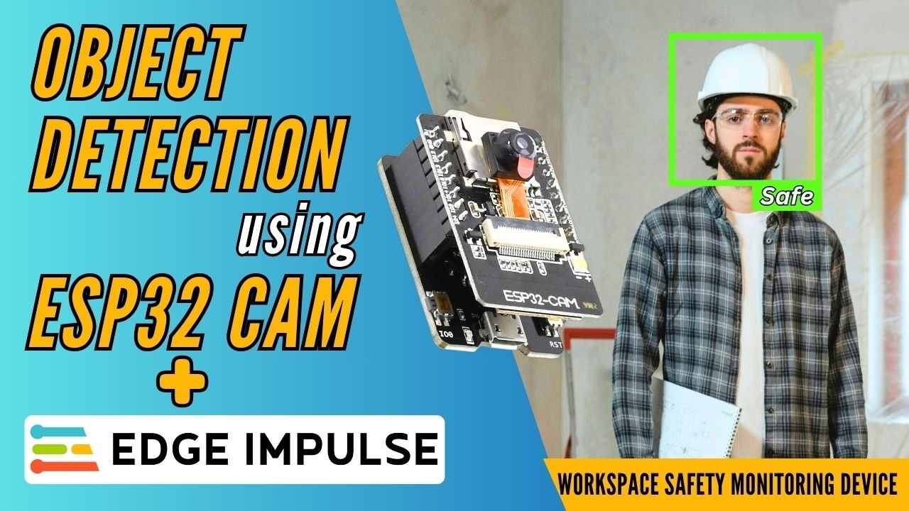 How to use ESP32 CAM with EDGE IMPULSE For OBJECT DETECTION | circuiTician