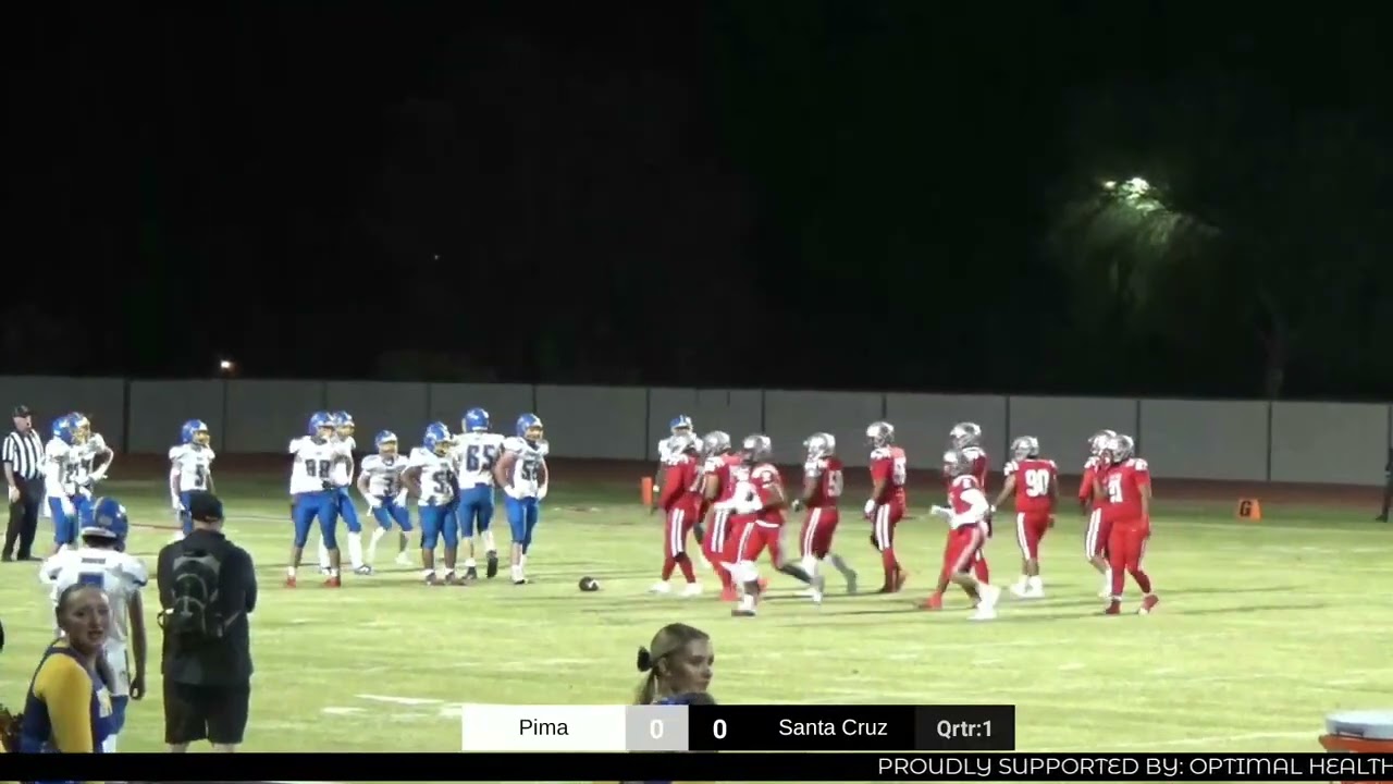 Pima Roughriders vs  Santa Cruz Valley High School Football 11/1/24