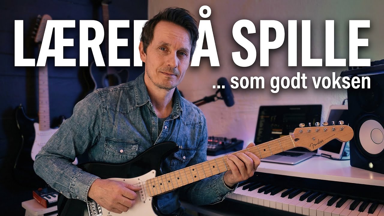 Jeg er snart 50. Nå lærer jeg musikk