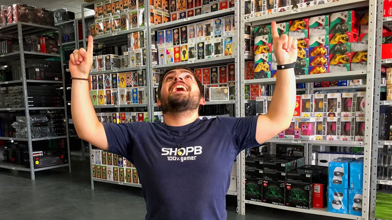 UPAMOS O ESPAÇO DA LOGÍSTICA NA SHOPB!