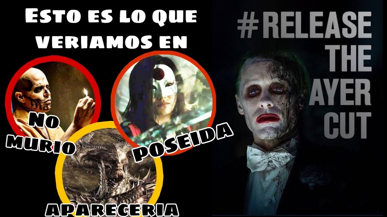 Todo lo que tiene el Ayer Cut de Suicide Squad #ReleaseTheAyerCut