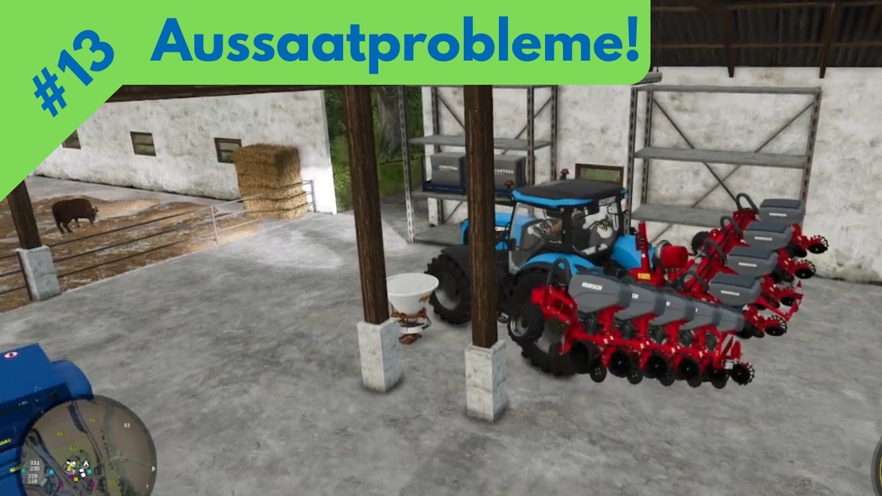 LS25 🚜 Aussaat mit Hindernissen & Realtalk #13 🚜 Hof in Geistal