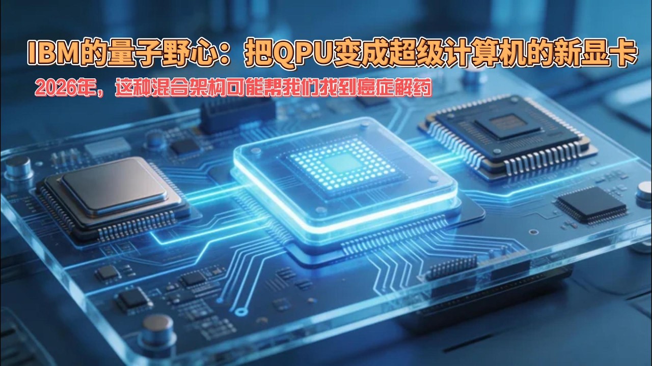 IBM的量子野心：把QPU变成超级计算机的新显卡