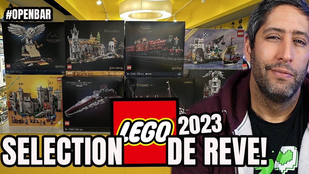 MA SELECTION LEGO DE REVE! (Pour les week-End VIP et Black Friday 2023)