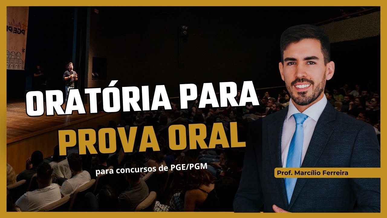 🎤 Aula Aberta de Oratória para Prova Oral em Concursos de Procuradorias | Domine Sua Comunicação! ⚖️