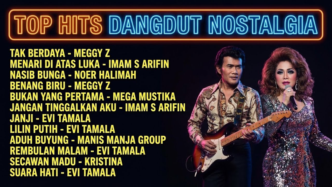 TOP HITS DANGDUT NOSTALGIA YANG BIKIN CANDU - EVI TAMALA, IMAM S ARIFIN, MEGGY Z