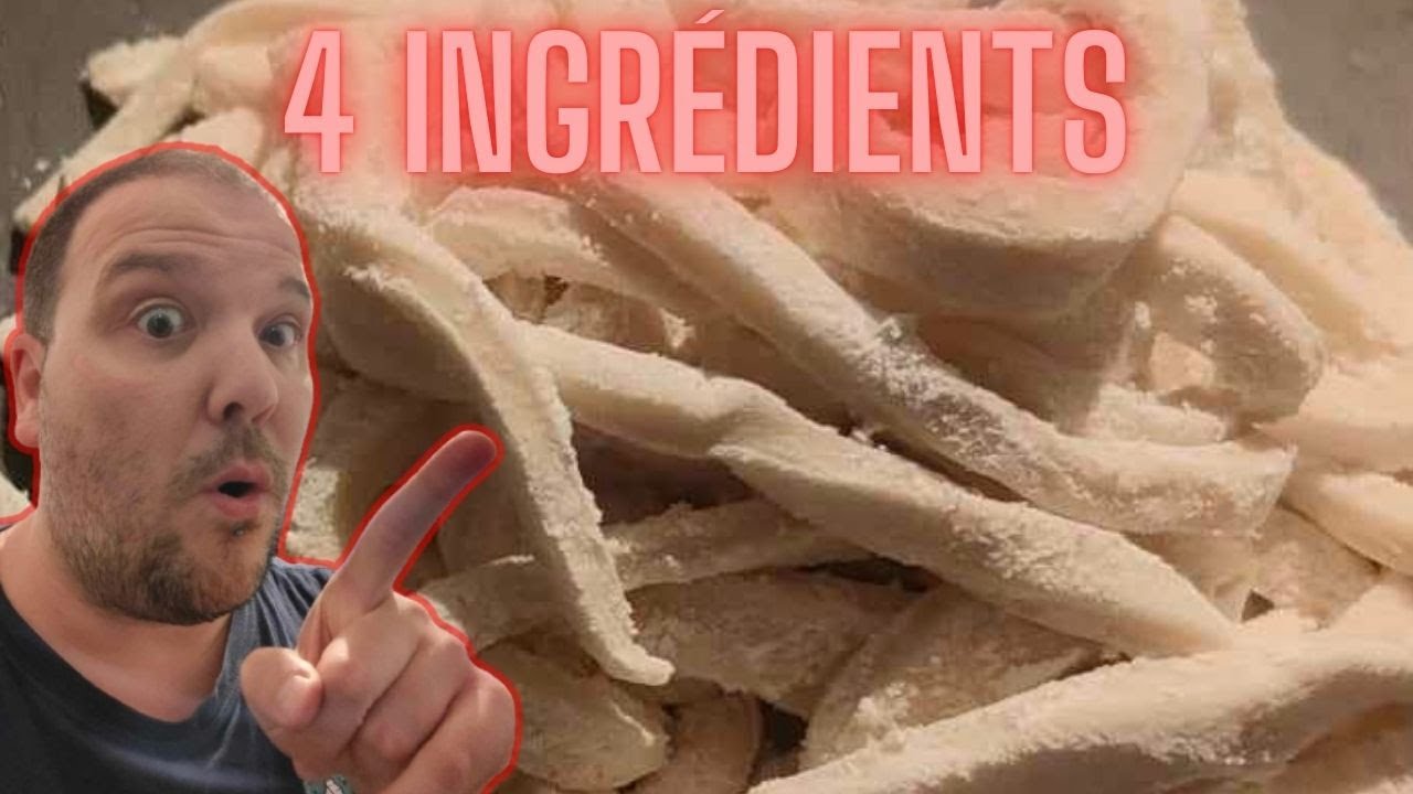 COMMENT FAIRE DES NOUILLES UDON 🍜#nouilles