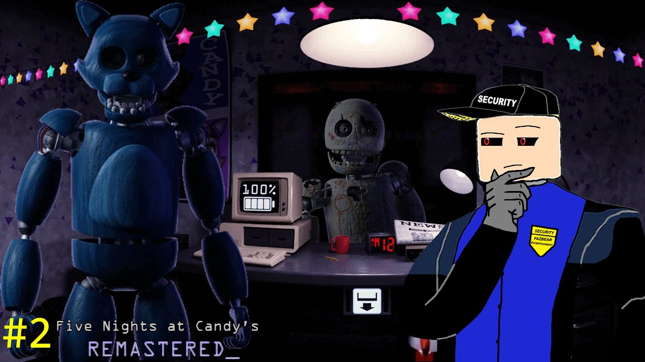 They had an old version of candy before the new one | FNAC Remastered - Nights 3 4