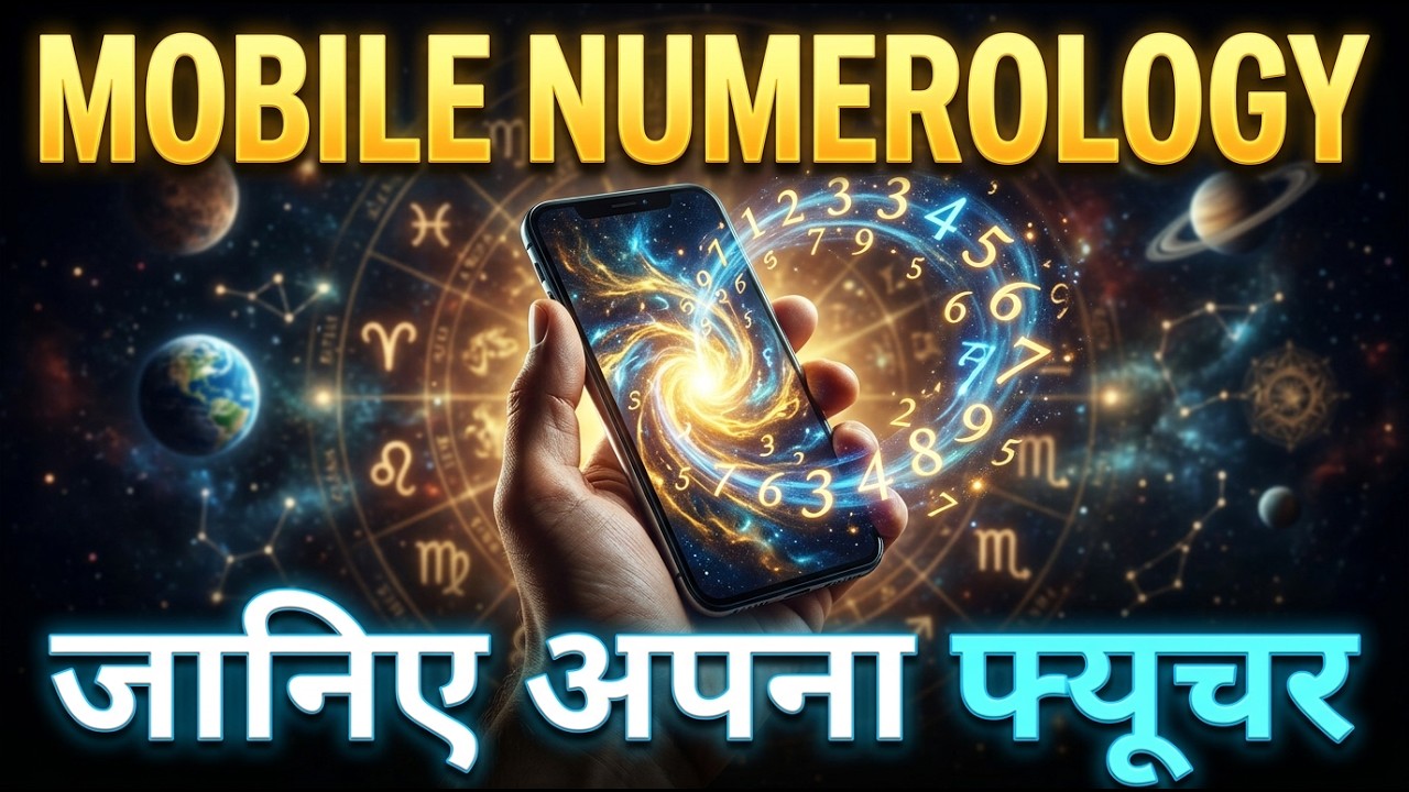 📱 मोबाइल न्यूमरोलॉजी से जानिए अपना फ्यूचर | जन्मतिथि नहीं, सिर्फ मोबाइल नंबर से खुलेंगे आपके राज! 🔢✨