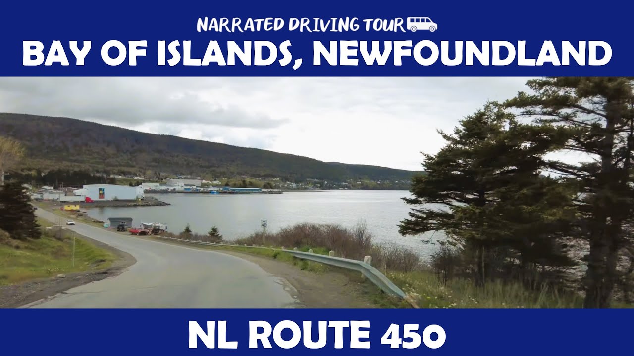 🚗 Scenic Drive on NL Route 450 | Breathtaking Newfoundland & Labrador Views in 4K! 🌊🏞️