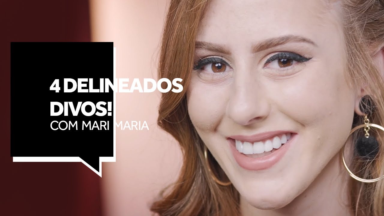 Como passar o Delineador Roller de Make B.: Mari Maria ensina 4 tipos de delineado