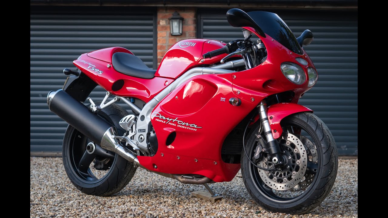 Triumph Daytona t595 1998 walk around  www.cultmotorcycles.co.uk