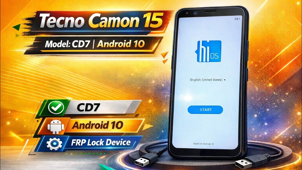 Tecno Camon 15 frp bypass Android 10 || Tecno Camon 15 (CD7) Google Account Bypass