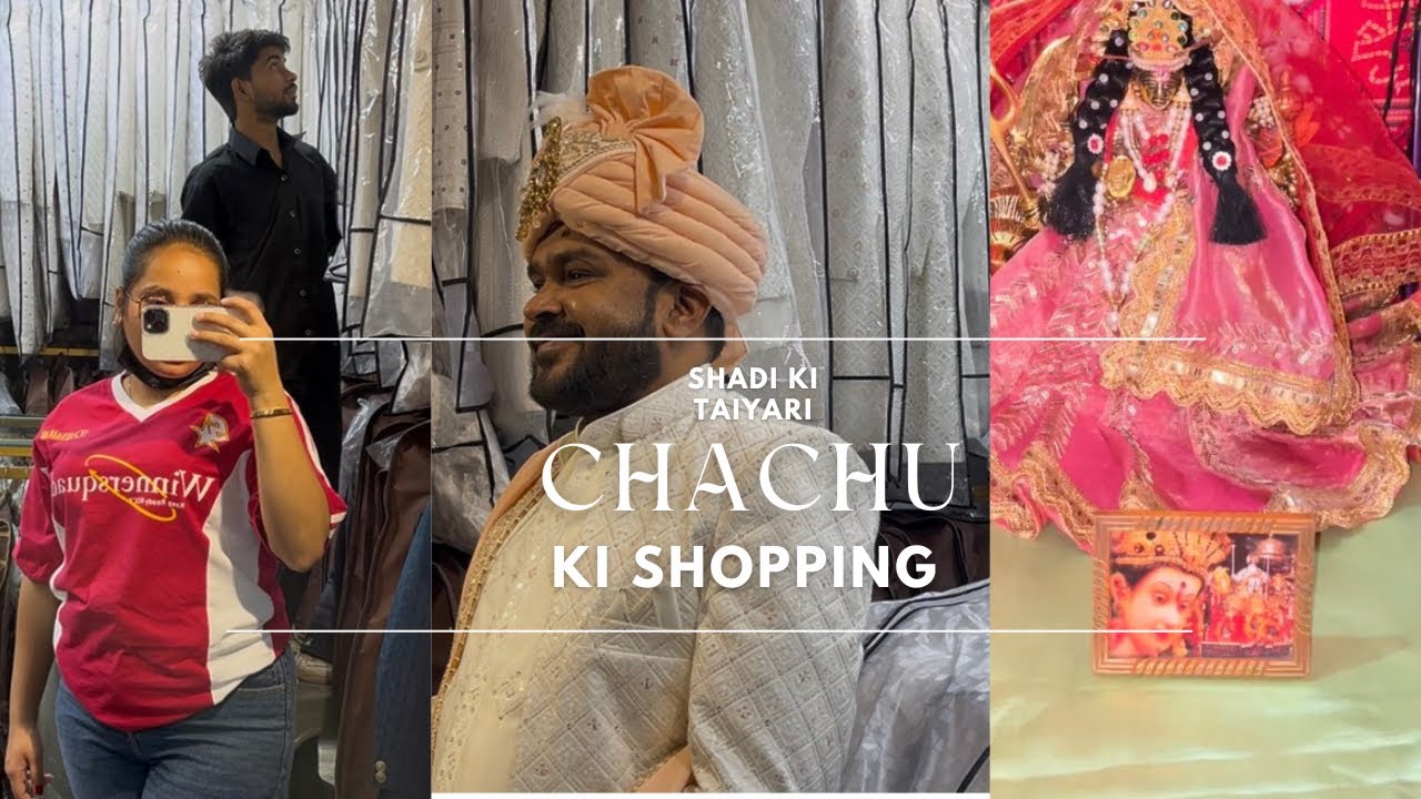 Finally aaj chachu ki shopping bhi hogyii 🥳💖 | shadi ki taiyariya | Navratri preparation |
