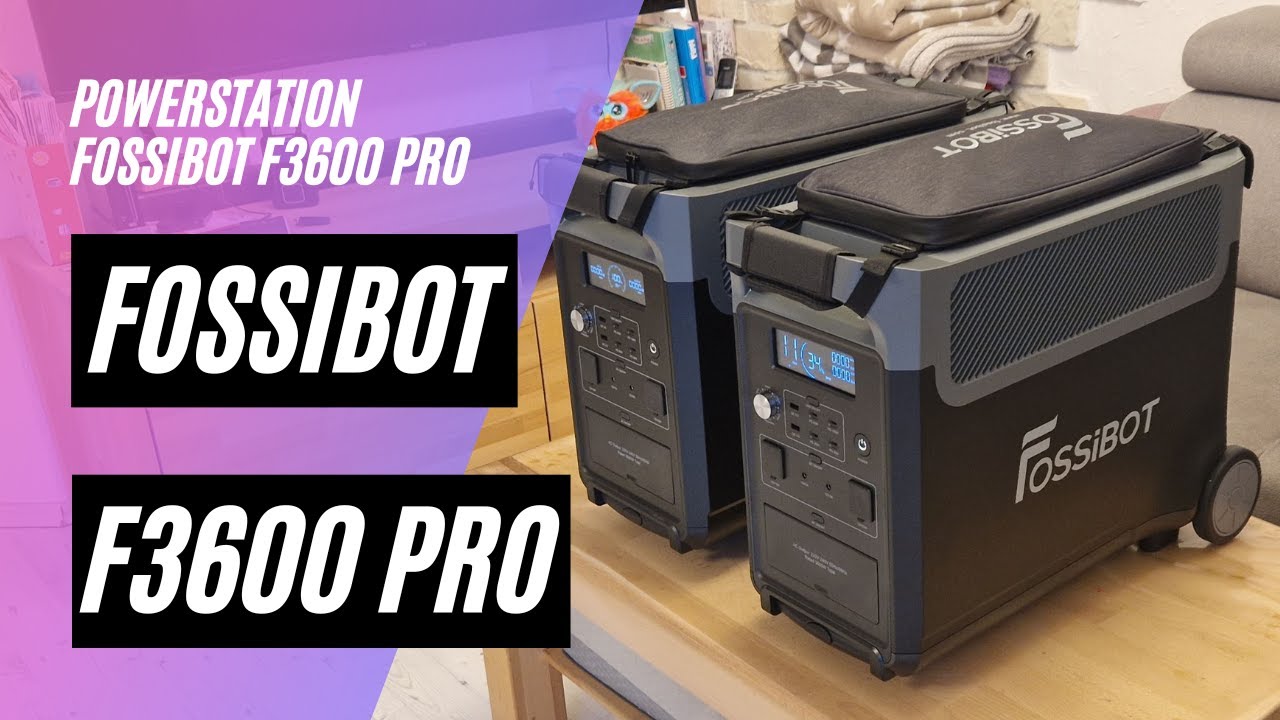 ⚡ FOSSiBOT F3600 PRO Powerstation (3840Wh - 11520Wh / 3600W) vs. ⚡ FOSSiBOT F3600 Powerstation