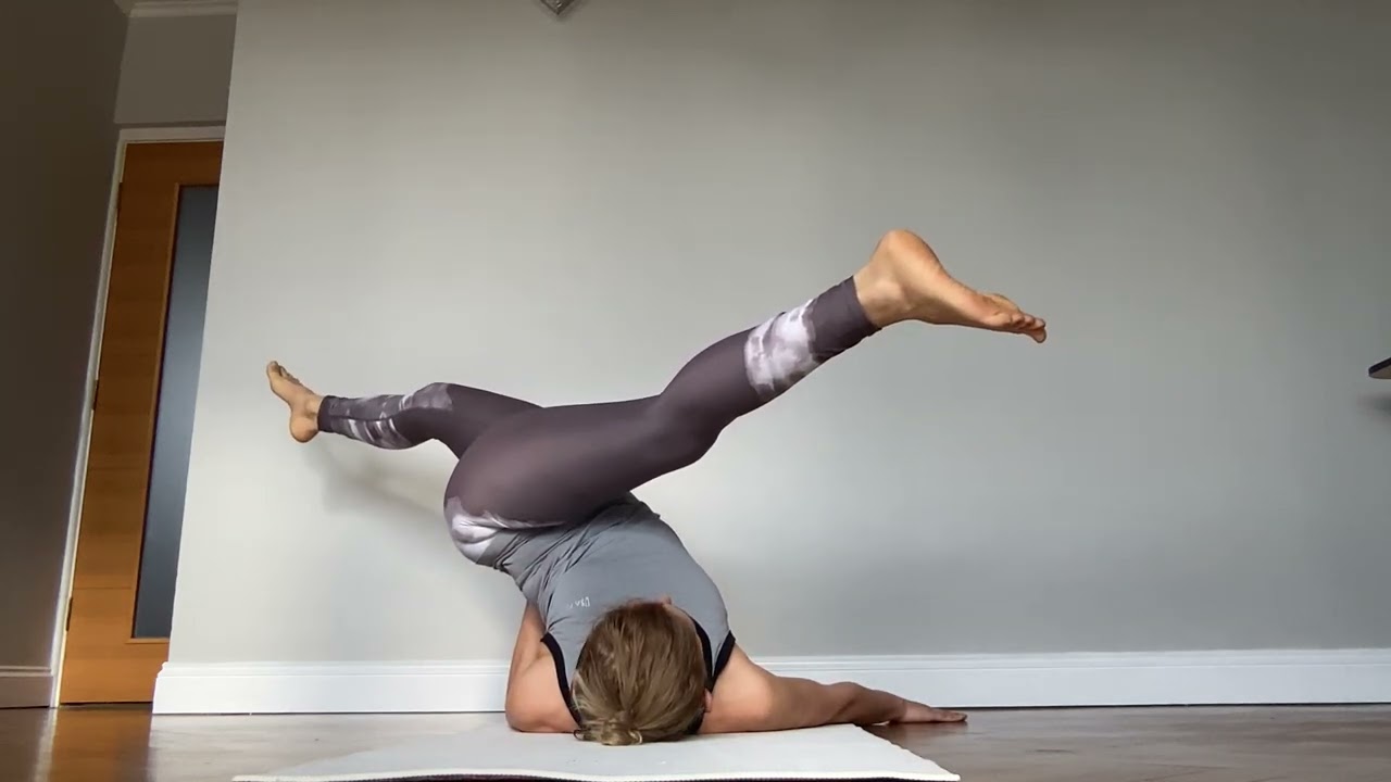 Sarvangasana variations 