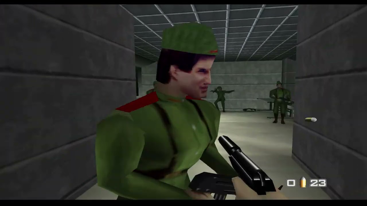 Gameplay 007 GOLDENEYE  - Missão 1