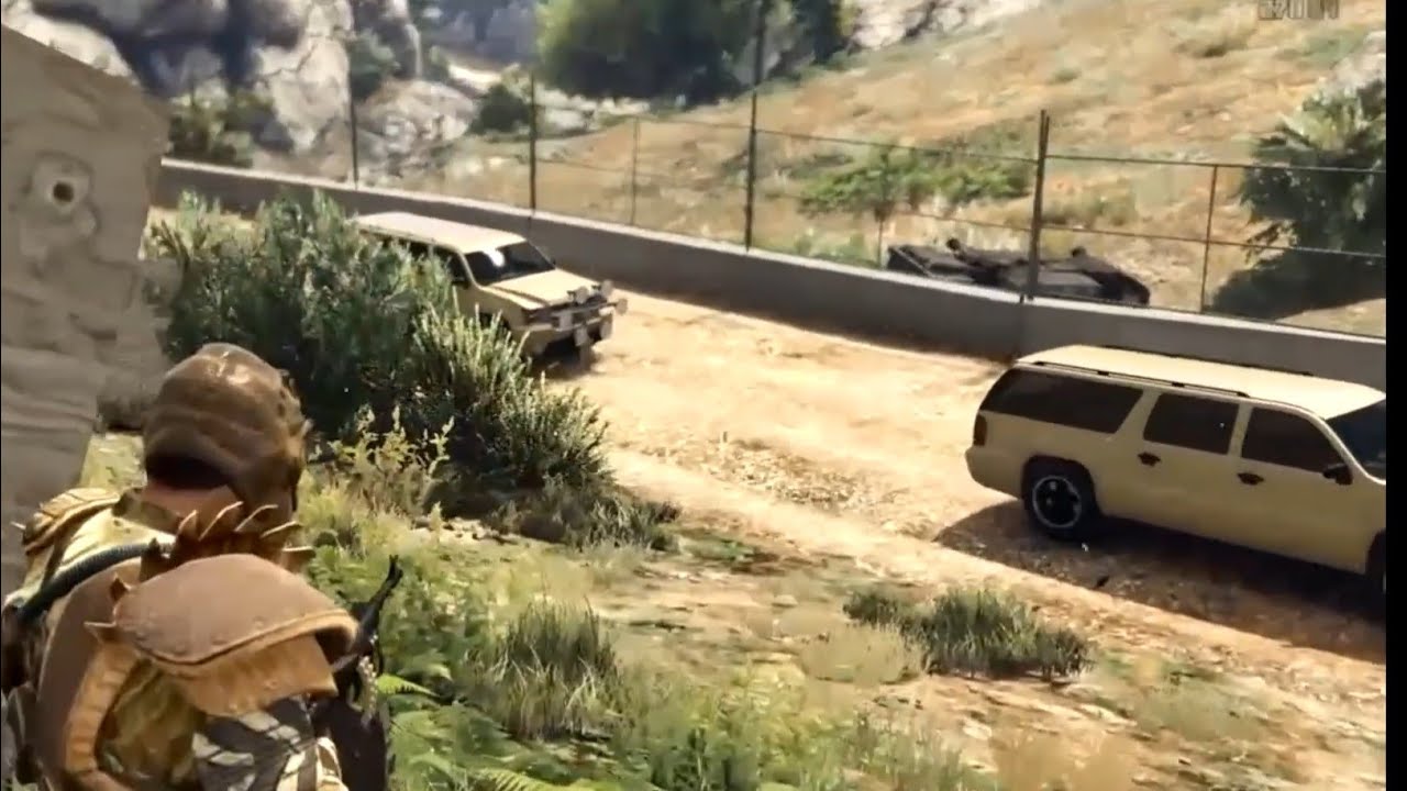 Jurassic Park in GTA Online (Custom Game Mode)