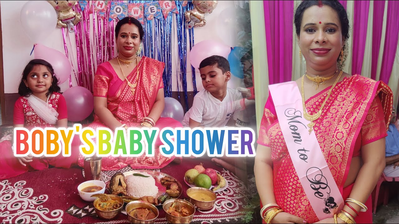 7th Month Baby Shower of Boby || Bengali Sadh Ceremony