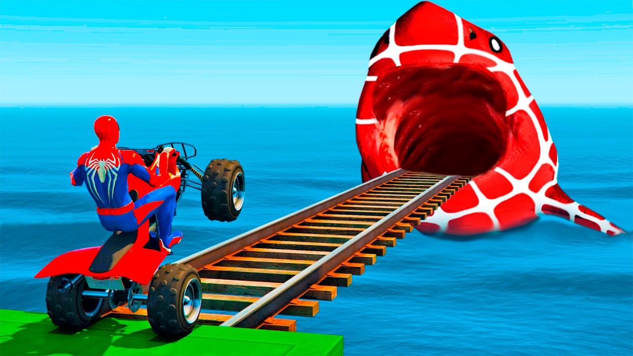 الرجل العنكبوت انقاذ باتمان Spider-Man Rescue batman vs iron man vs venom funny Game GTA 5 superhero