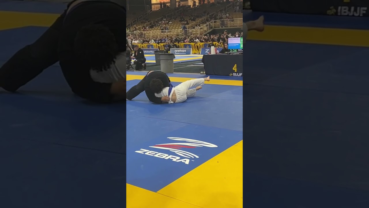 BONUS PANs fight Part  3 - Middle weight (Rhonin) VS 2023 Pan Blue Belt Super Heavy Weight Champ.