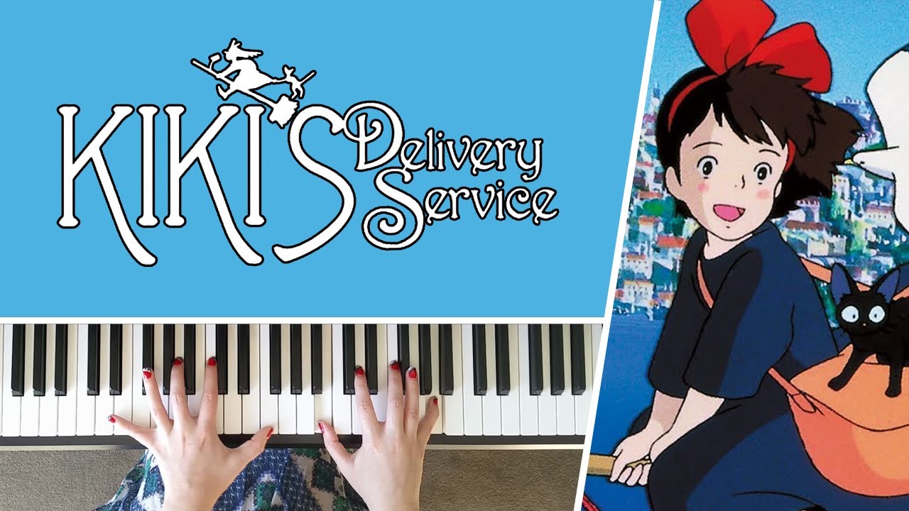 A Town with an Ocean View - Kiki's Delivery Service (STUDIO GHIBLI) || PIANO COVER