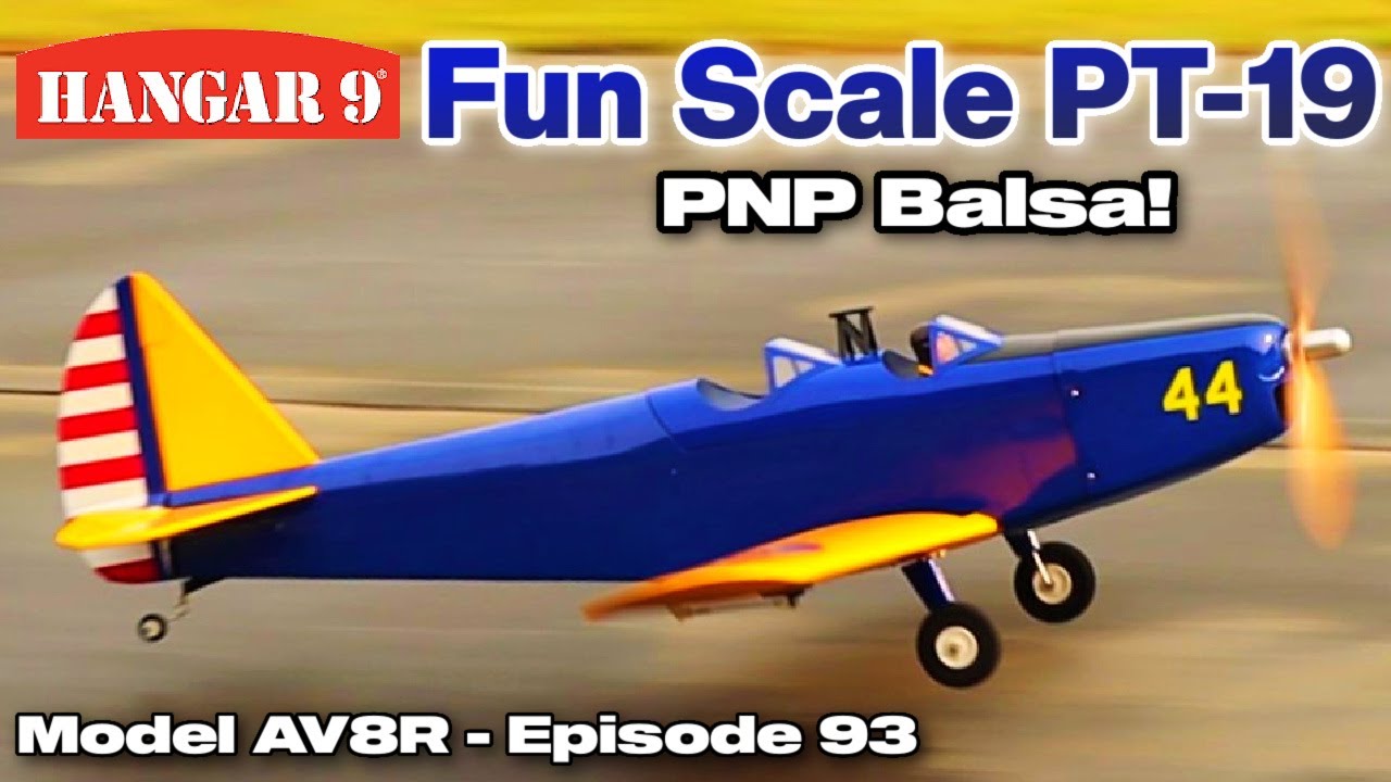 Hangar 9 Fun Scale PT-19 PNP, 56.5