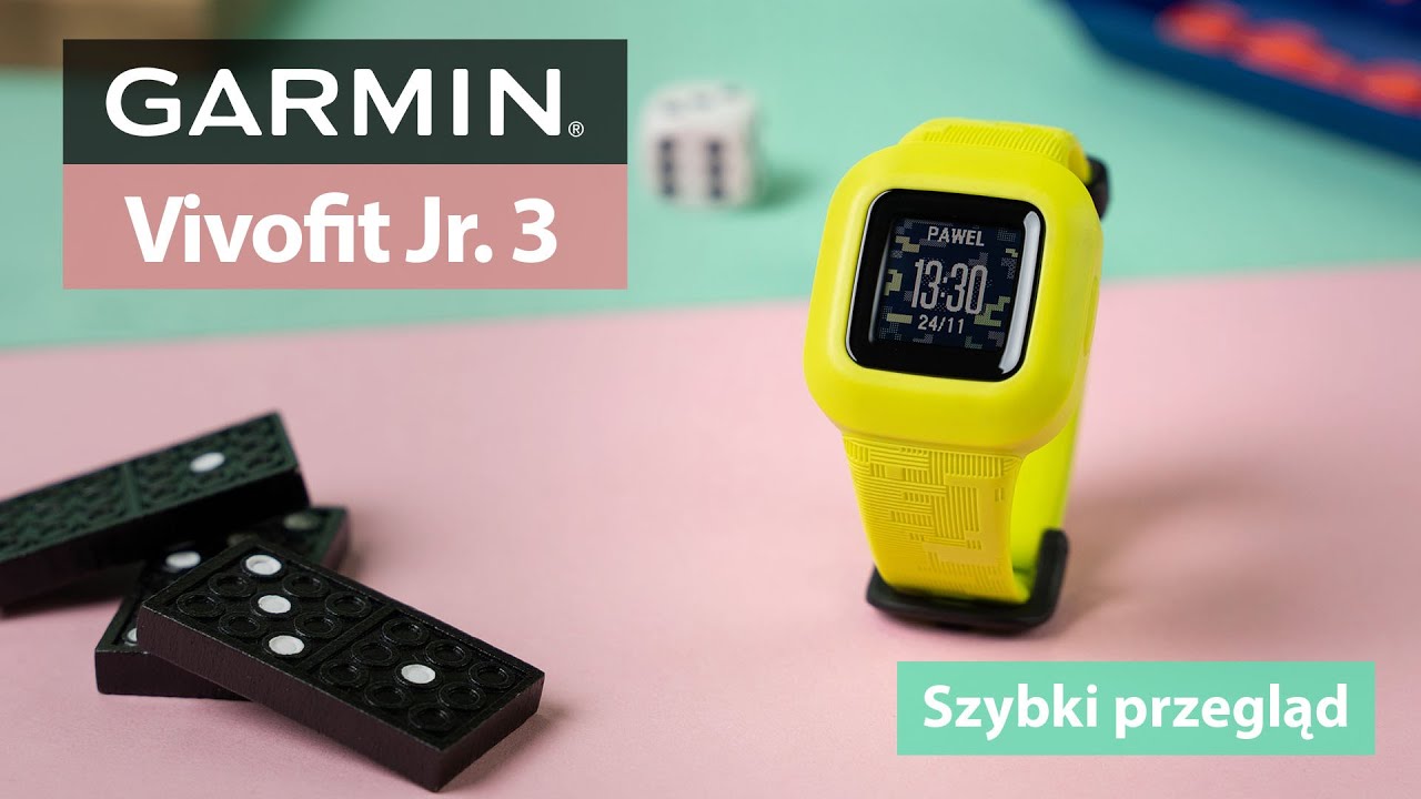 Garmin Vivofit Jr. 3 - Szybki przegląd
