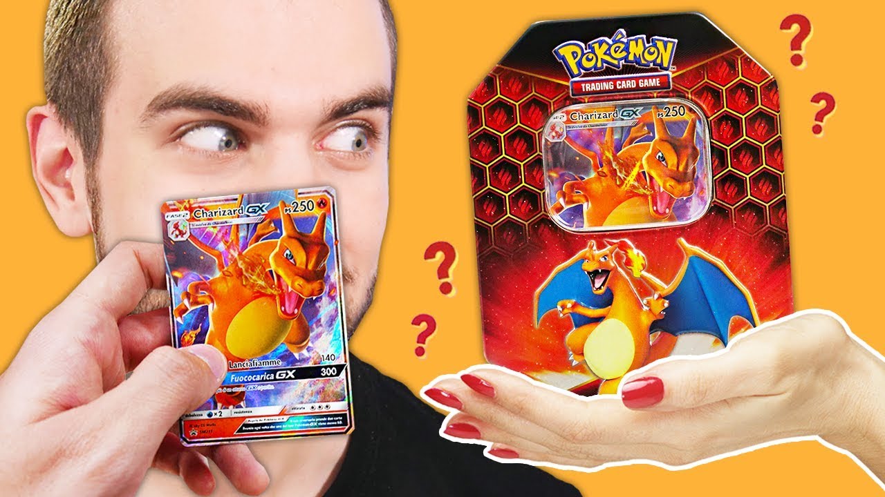 APRO LA NUOVA TIN DI CHARIZARD GX - Pokemon TCG Collezione Tin Destino Sfuggente