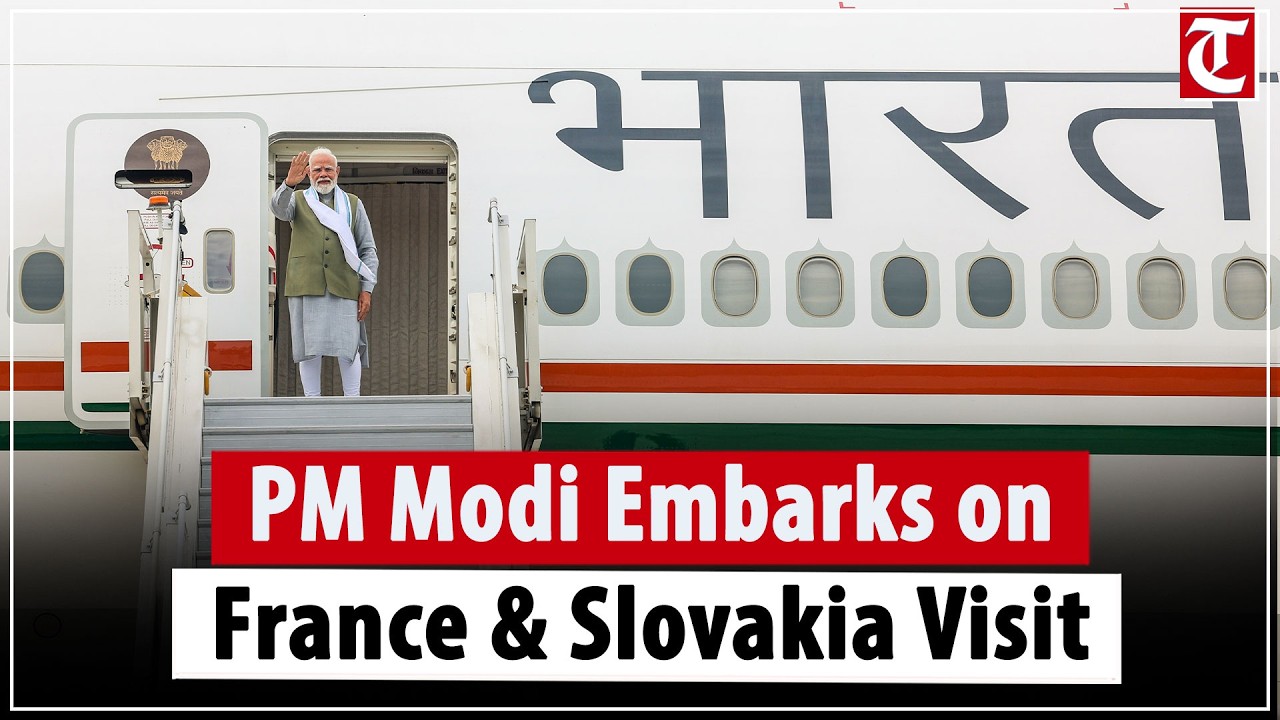 PM Modi Embarks on France & Slovakia Visit, Set to Attend G7 Summit and Hold Key Talks