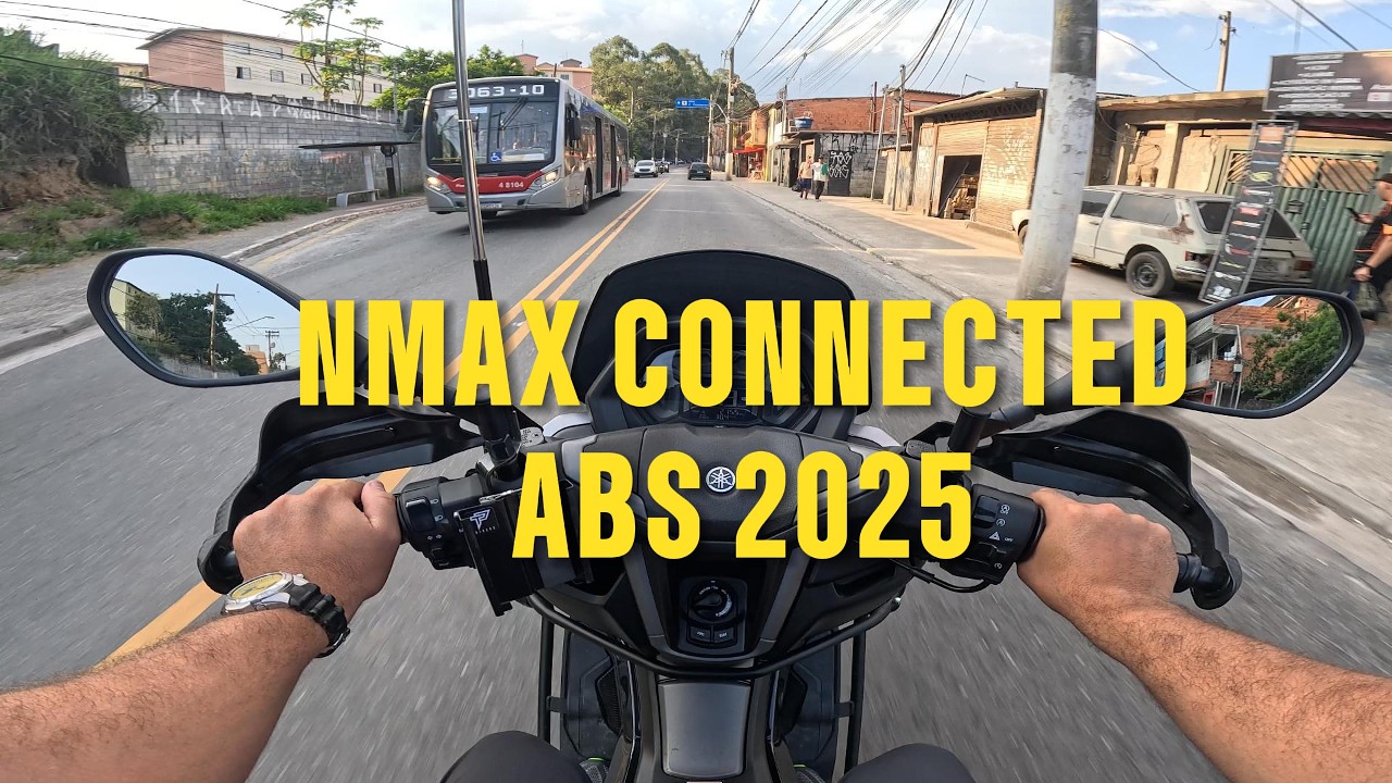 NMAX Connected ABS 2025 – Completa e Econômica! 💙🛵🔥
