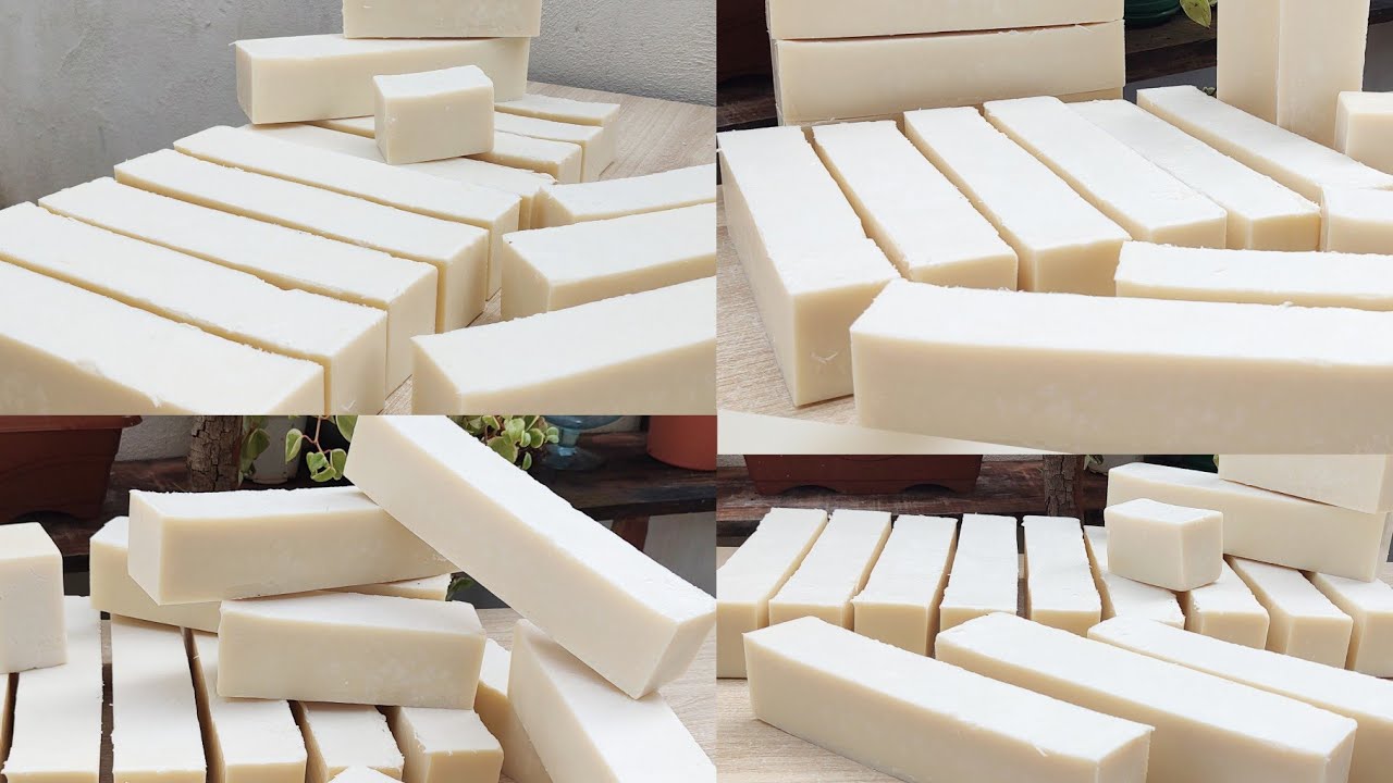 Sabão de sebo cozido na água, fácil 🤩 4 litros + de 10kg de pura potência 🫧 esse não derrete fácil