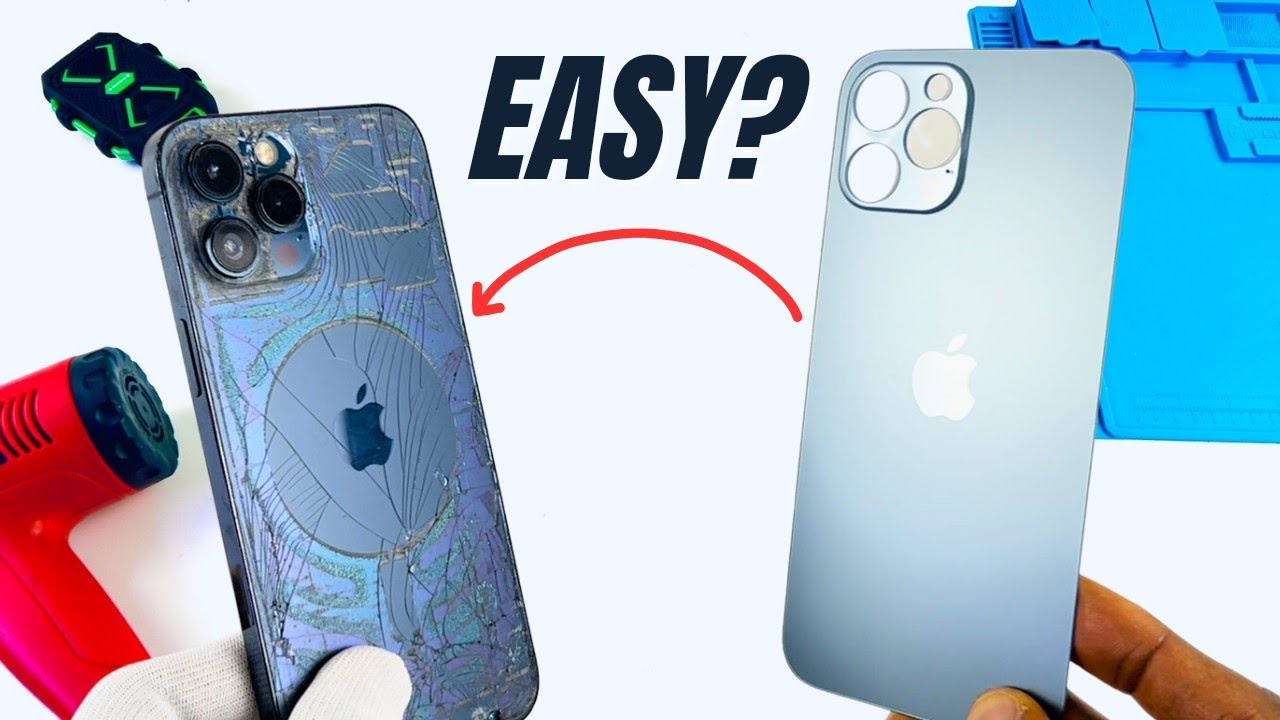 Apple iPhone 12 Pro Max Back Glass Removal - Full Guide for Beginners