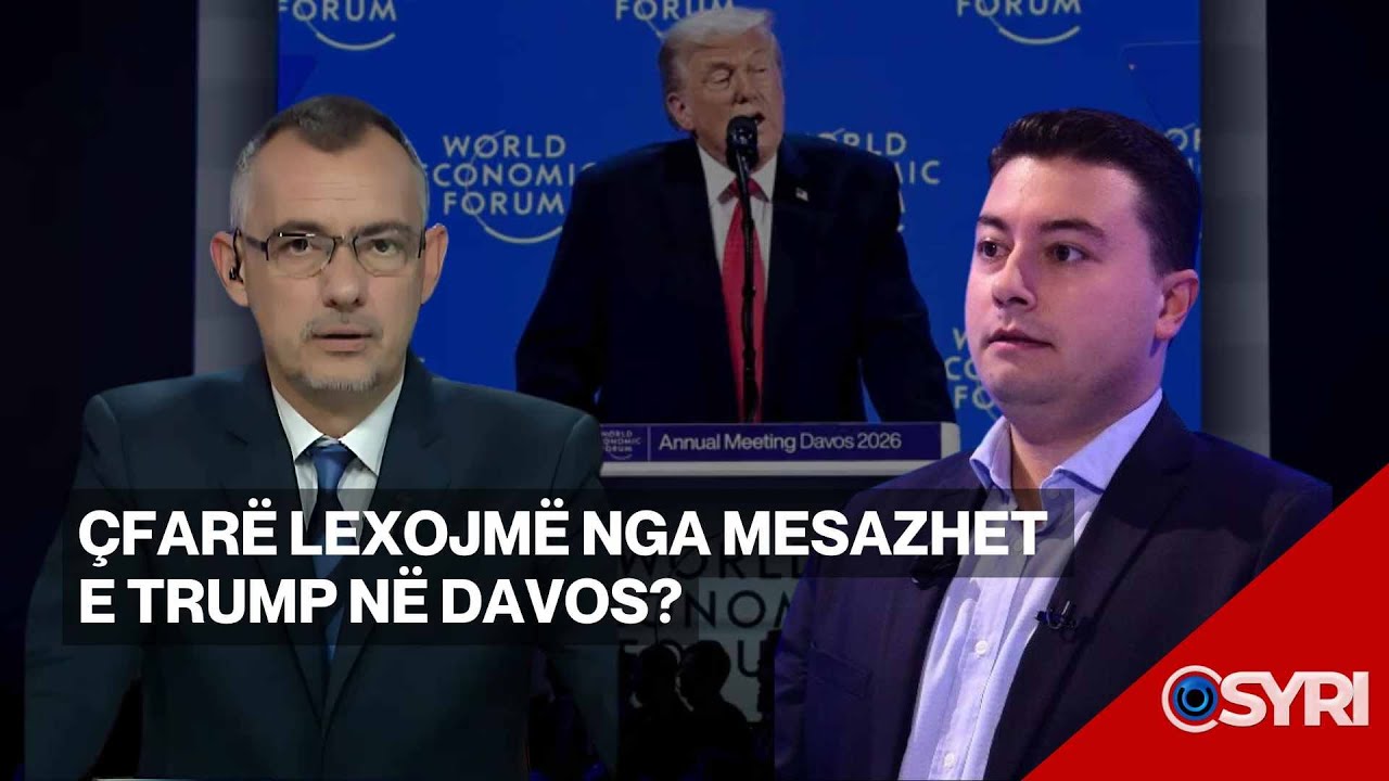 INTERVISTA/ Çfarë lexojmë nga mesazhet e Trump në Davos?