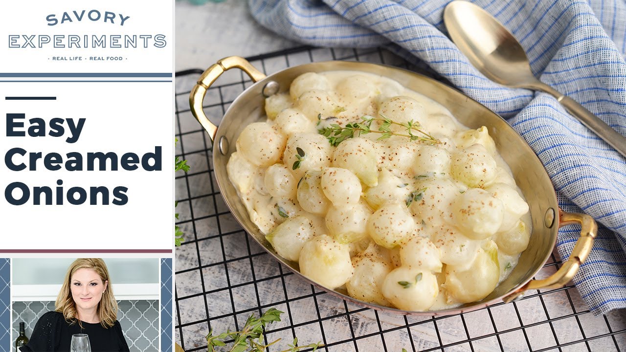 How to Make Creamed Onions