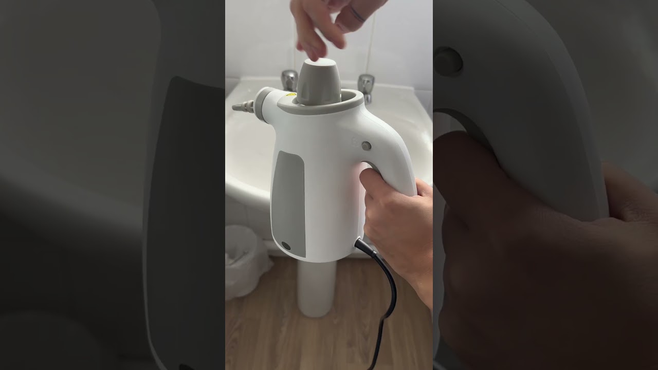 #bathroomcleaning #steamclean #cleaningroutine