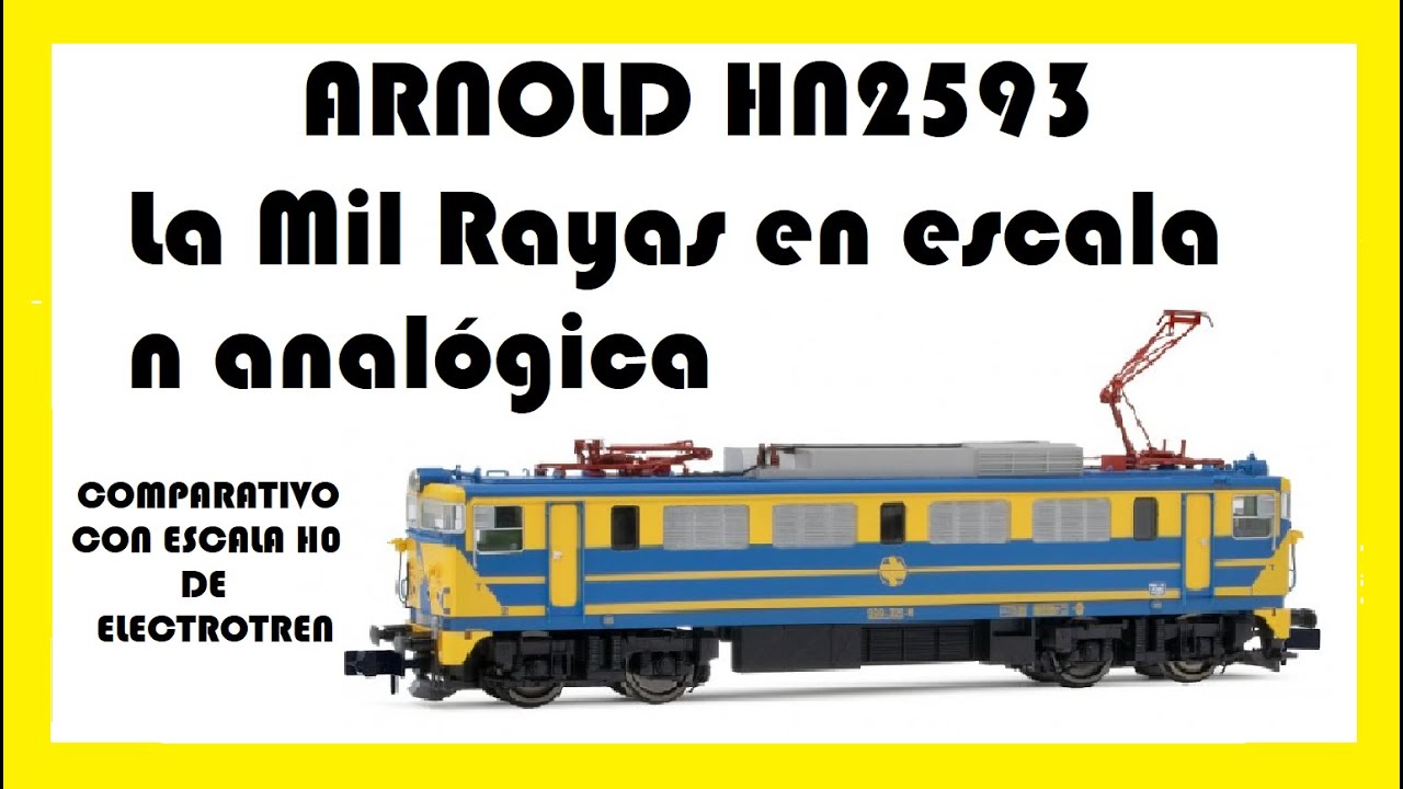 Unboxing RENFE 269 “Mil Rayas” | Arnold Escala N HN2493 | El Taller del Modelista
