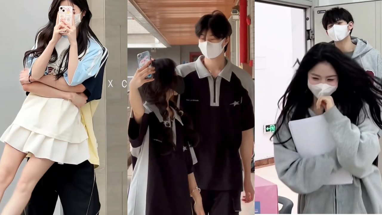 Campus cute couple❤️