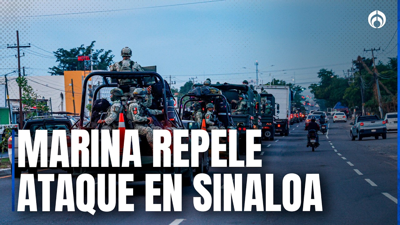 Grupo armado ataca a la Marina en Sinaloa; hay 9 detenidos: Informa Harfuch