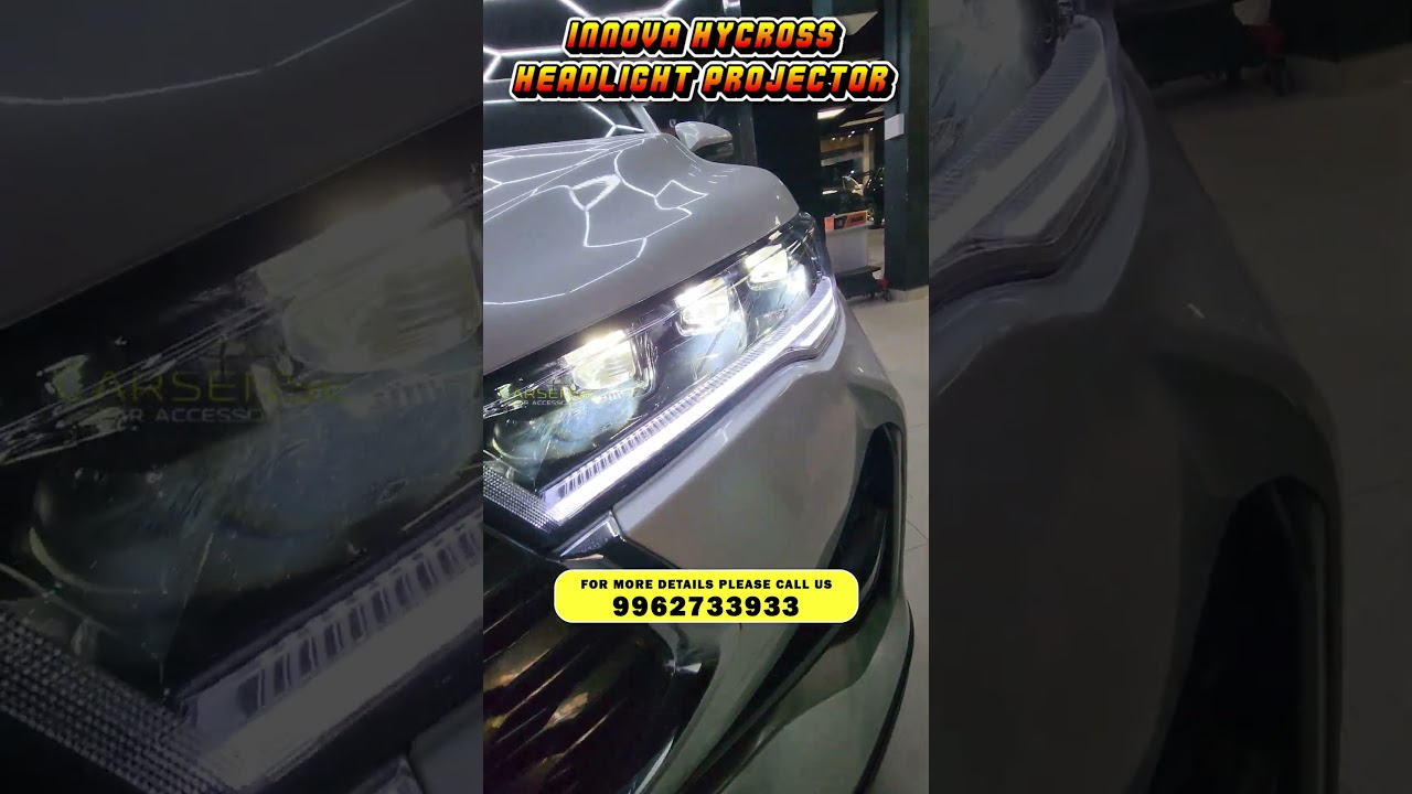 Innova Hycross Headlight Projector | Hycross LED Lights | Hycross Modification | Hycross Accessories